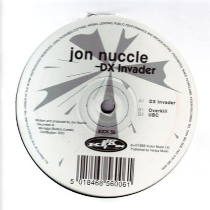 Jon Nuccle : DX Invader (12")