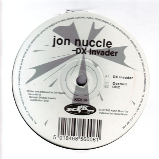 Jon Nuccle : DX Invader (12")