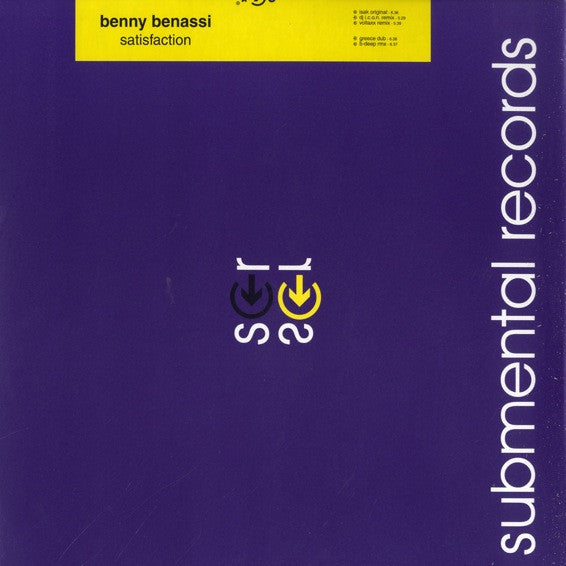 Benny Benassi : Satisfaction (12")