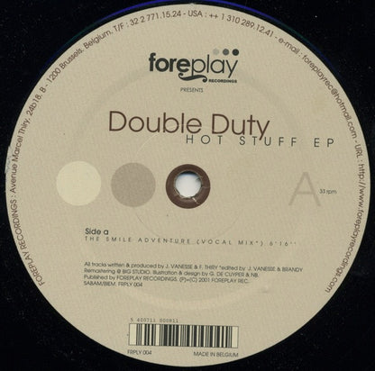 Double Duty : Hot Stuff EP (12", EP)