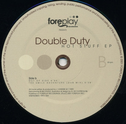 Double Duty : Hot Stuff EP (12", EP)