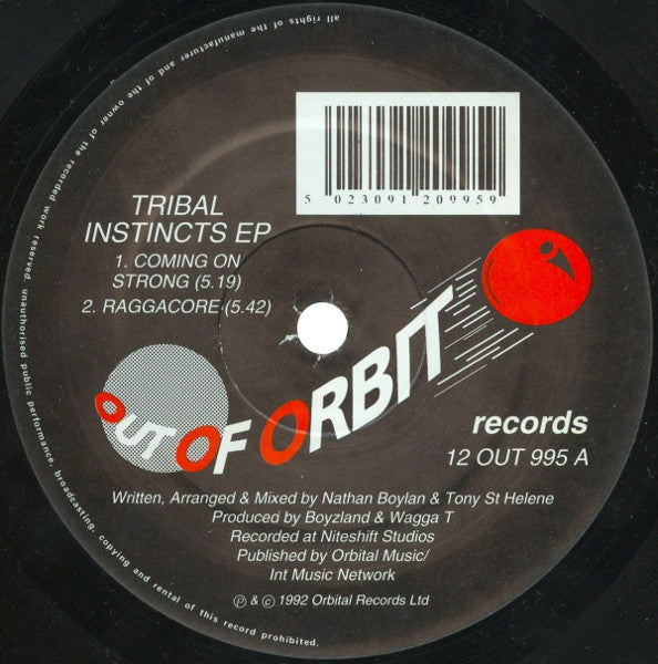 Boyzland & Wagga T : Tribal Instincts EP (12", EP)