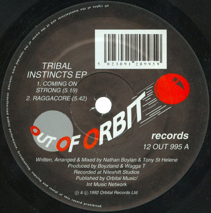 Boyzland & Wagga T : Tribal Instincts EP (12", EP)