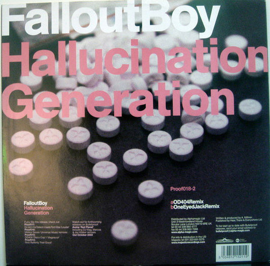 Fallout Boy : Hallucination Generation (12")