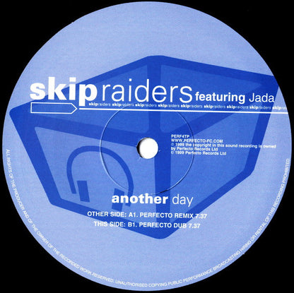 Skip Raiders Featuring Jada (7) : Another Day (2x12", Single, Promo)