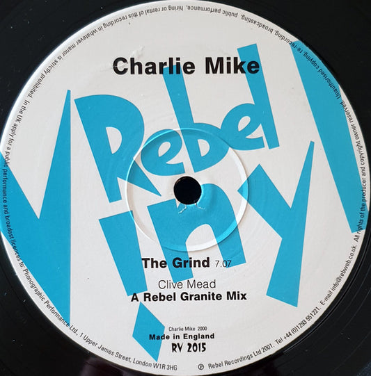 Charlie Mike : The Bump / The Grind (12")