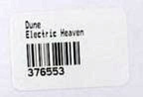 Dune (3) : Electric Heaven (12", Maxi, Red)