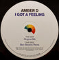 Amber D : I Got A Feeling (12")