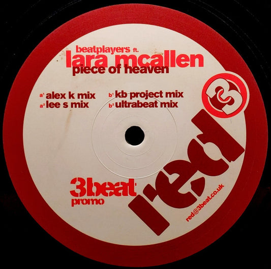 Beatplayers Ft. Lara McAllen : Piece Of Heaven (12", Promo)