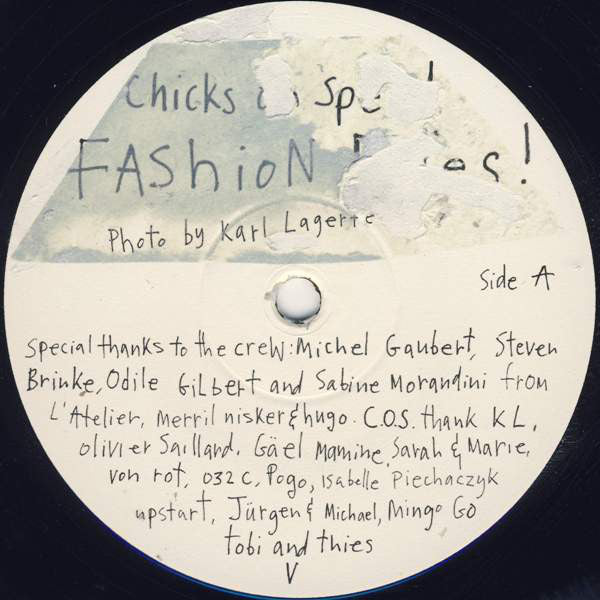 Chicks On Speed : Fashion Rules ! (12")