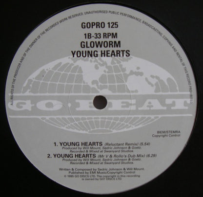 Gloworm : Young Hearts (2x12", Promo)