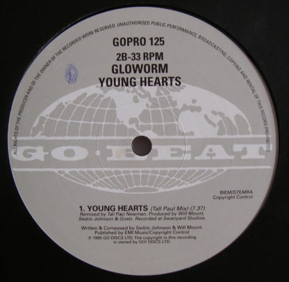 Gloworm : Young Hearts (2x12", Promo)