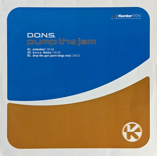 D.O.N.S. : Pump The Jam (12")