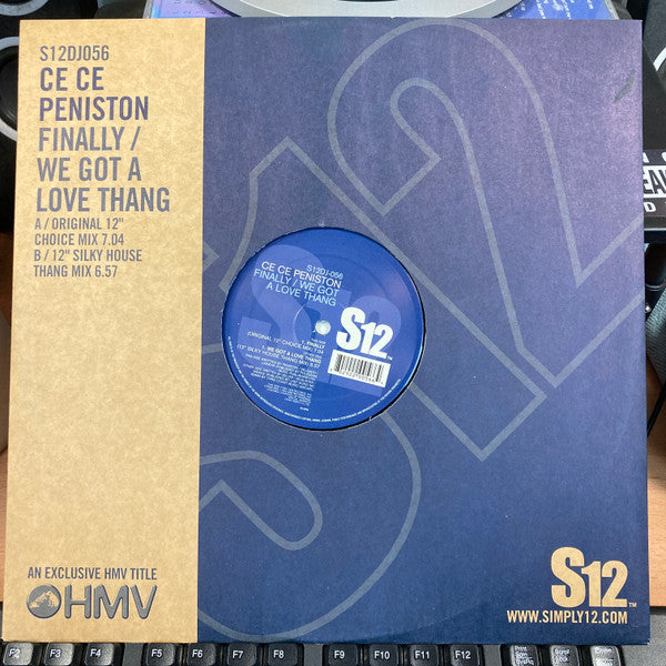 Ce Ce Peniston : Finally / We Got A Love Thang (12")