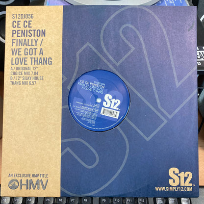 Ce Ce Peniston : Finally / We Got A Love Thang (12")