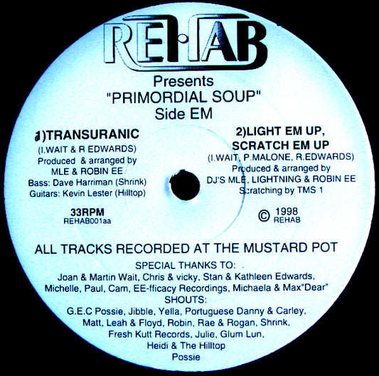 Various : The Primordial Soup (2x12")
