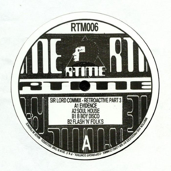 Sir Lord Commix* : Retroactive (Part 3) (12")