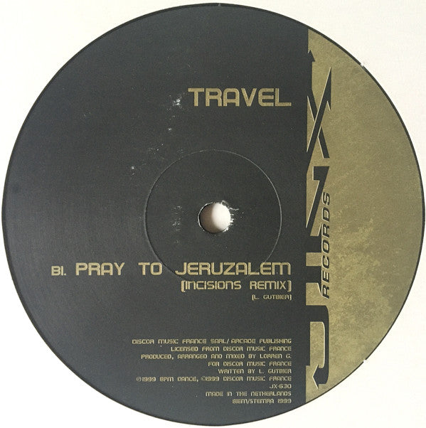 Travel : Pray To Jeruzalem (12")