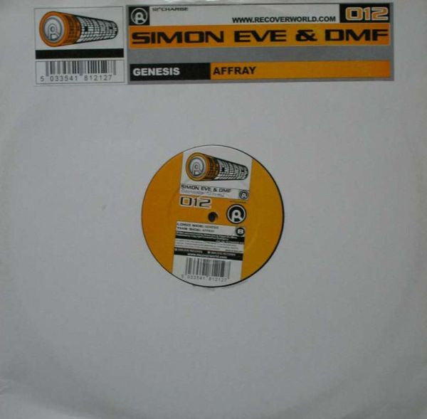 Simon Eve & DMF : Genesis / Affray (12")