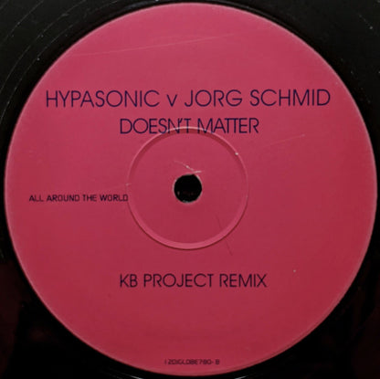 Hypasonic V Jorg Schmid : Doesn't Matter (2x12", Promo)