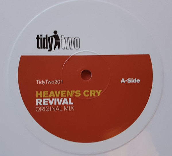 Heaven's Cry / Stimulator : Revival / Take Off (12", Whi)