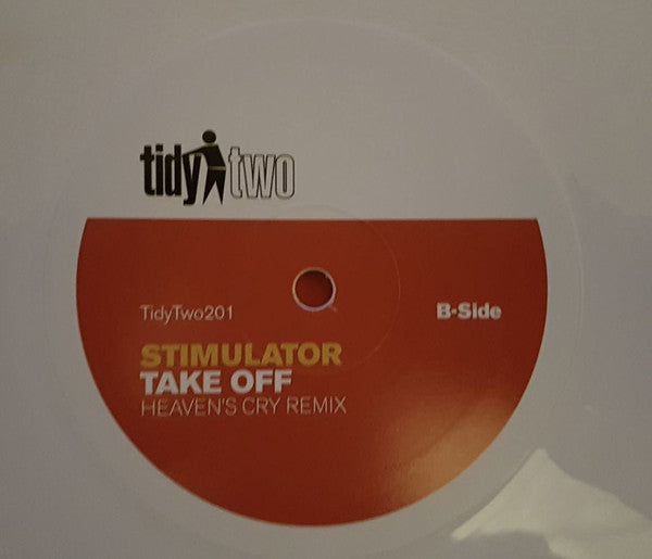 Heaven's Cry / Stimulator : Revival / Take Off (12", Whi)