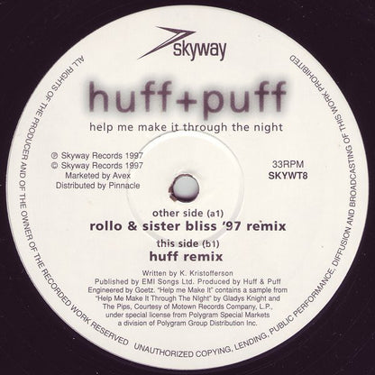 Huff & Puff : Help Me Make It ('97 Remixes) (12")