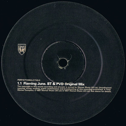 BT : Flaming June (12", Single)