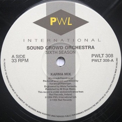 Sound Crowd Orchestra* : Sixth Season (12")