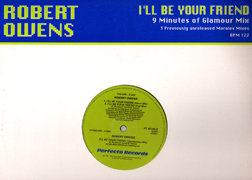 Robert Owens : I'll Be Your Friend (12", Maxi)