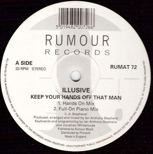 Illusive : Keep Your Hands Off That Man (12")