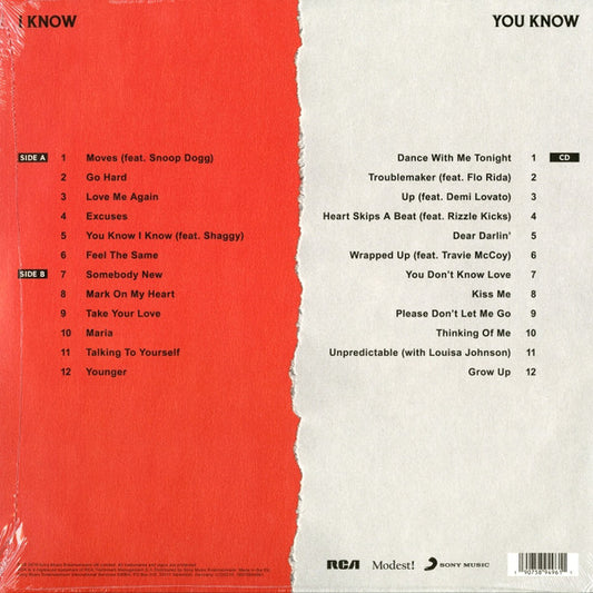 Olly Murs : You Know I Know (LP, Album + CD, Comp)