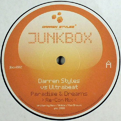 Darren Styles Vs Ultrabeat : Paradise & Dreams / Sure Feels Good (12")