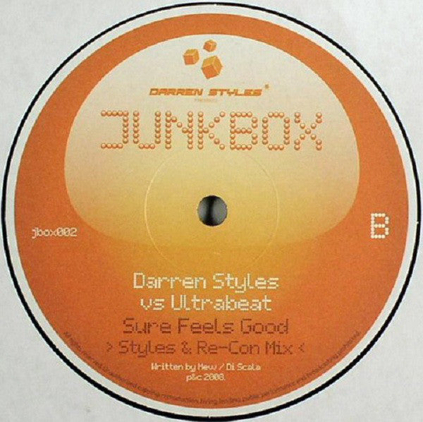 Darren Styles Vs Ultrabeat : Paradise & Dreams / Sure Feels Good (12")