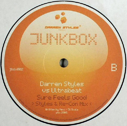 Darren Styles Vs Ultrabeat : Paradise & Dreams / Sure Feels Good (12")