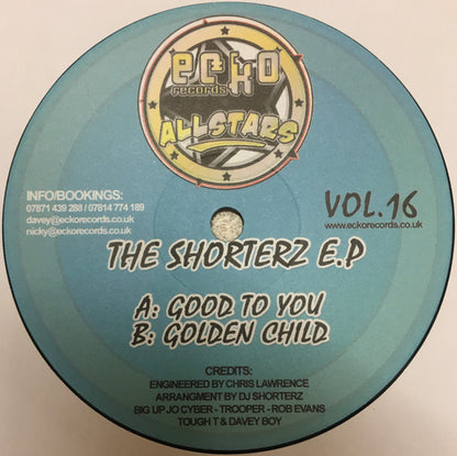 DJ Shorterz : The Shorterz E.P (12", EP)