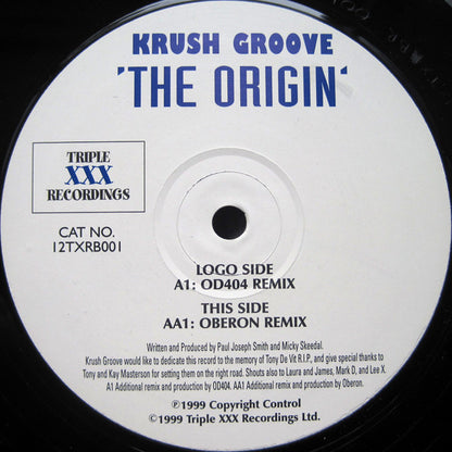 Krush Groove : The Origin (12")