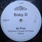 Baby D : So Pure (12", S/Sided, Promo)