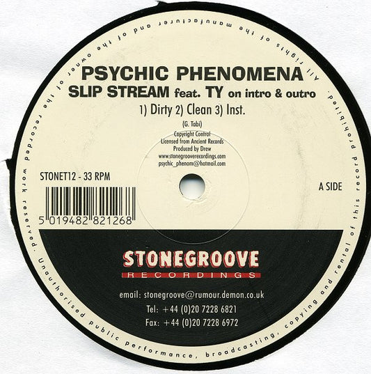 Psychic Phenomena (2) : Slip Stream (12", Single)