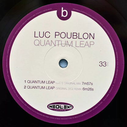 Luc Poublon : Quantum Leap (12")