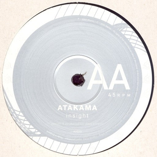 Atakama : On The Edge / Insight (12")