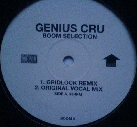 Genius Cru : Boom Selection (12", Promo)