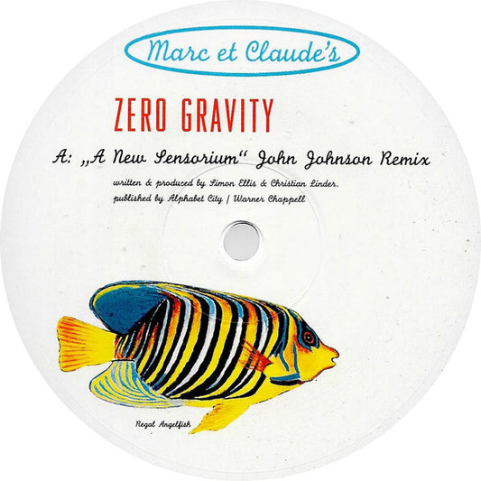 Zero Gravity : A New Sensorium (Remixes) (12")