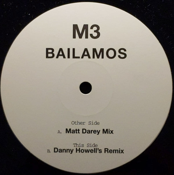 M3 : Bailamos (12", Promo)