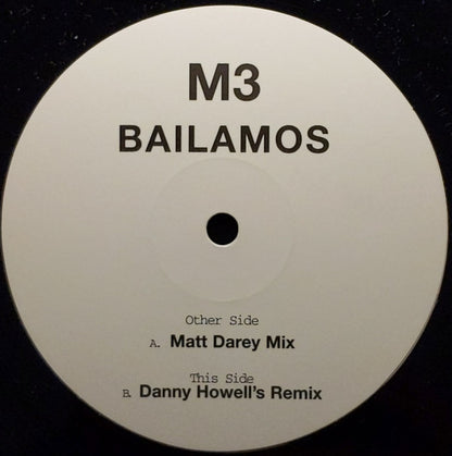 M3 : Bailamos (12", Promo)