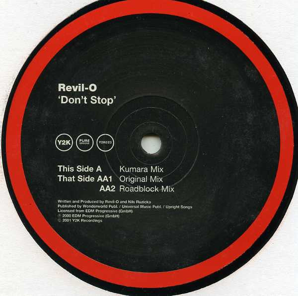 Revil O : Don't Stop (12")