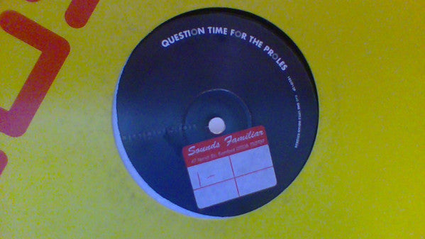 Compulsion : Question Time For The Proles (12", S/Sided)