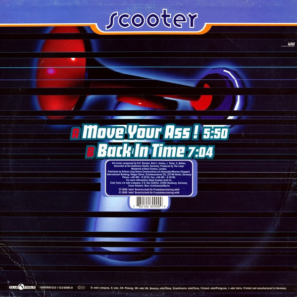 Scooter : Move Your Ass! (12")
