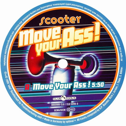 Scooter : Move Your Ass! (12")