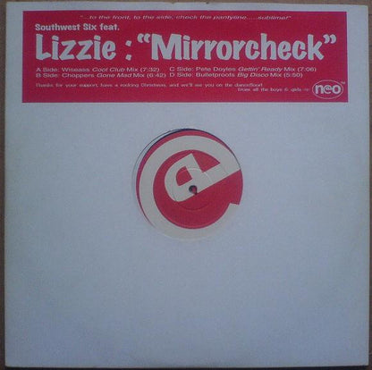 Southwest Six Feat.  Lizzie : Mirrorcheck! (2x12", Promo)